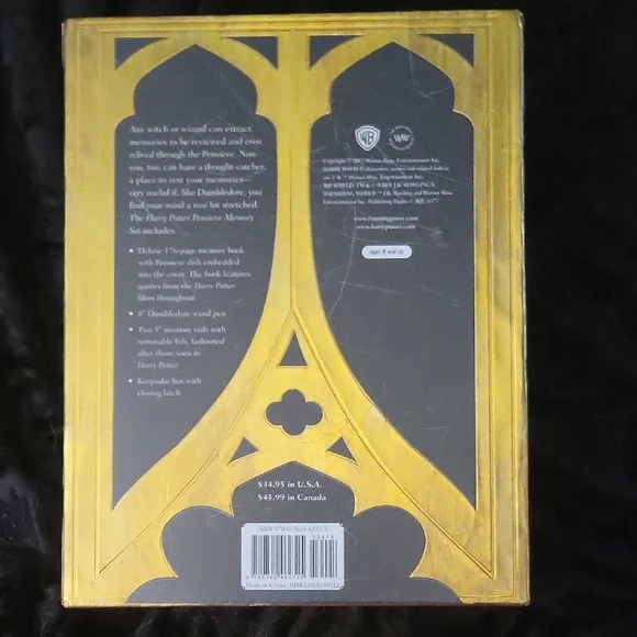 Warner Bros. Gold and Black Harry Potter Book Set - Picture 3 of 4